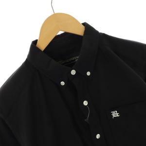 Back Channel オックスフォードボタンダウンシャツ OX B.D. SHIRT 長袖 S 黒 ブラック 2321300 H