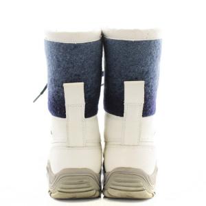 UGG australia ワークブーツ ブーツ ドライビングシューズ スクエアトゥ レザー 23.0cm 白 ホワイト