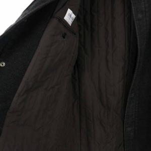 ARMANI COLLEZIONI スタンドカラーコート ハイネック ロング 46R S グレー