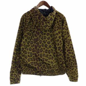 MARC by MARC JACOBS ジャケット マウンテンパーカー ジップアップ ヒョウ柄 レオパード柄 S カーキ