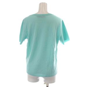 LEONARD FASHION カットソー 半袖 花柄 コットン LL ピンク 水色 ライトブルー