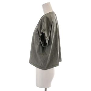 BALMAIN Tシャツ カットソー 半袖 ロゴ コットン M グレー