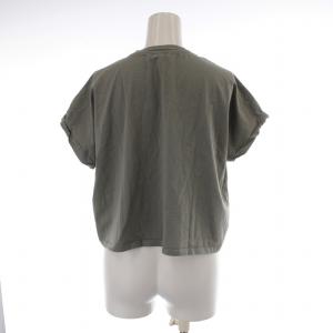 BALMAIN Tシャツ カットソー 半袖 ロゴ コットン M グレー