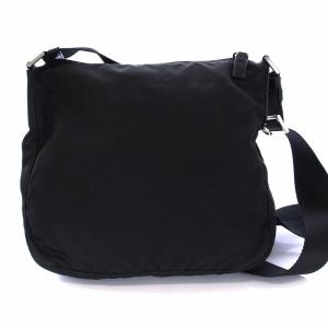 PRADA 三角プレート ショルダーバッグ クロスボディ ナイロン 黒