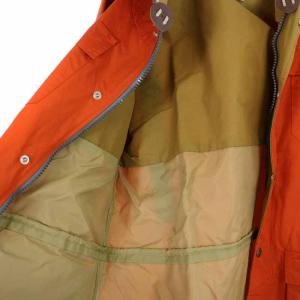 SIERRA DESIGNS 60/40クロスマウンテンパーカー ジャケット ハイネック ジップアップ USA製 L オレンジ SD7910
