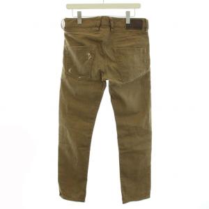 DIESEL ベルザー BELTHER デニムパンツ ジーンズ ボタンフライ ダメージ加工 W30 M 茶 ブラウン