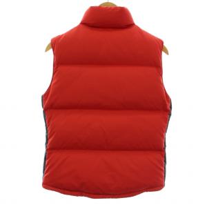 RALPH LAUREN ダウンベスト 前開き アウター ビッグポニー 刺繍 M 赤 レッド