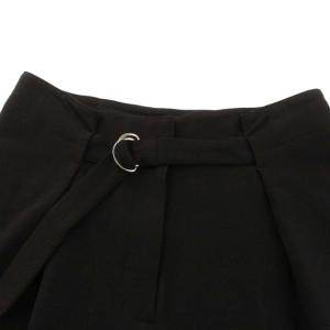 M'S GRACY ワイドパンツ フレア キュロット スカーチョ BJ-726504 38 M 黒 ブラック