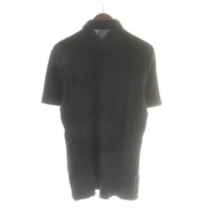 GUY ROVER ポロシャツ 半袖 ハーフボタン パイル ダークブラウン