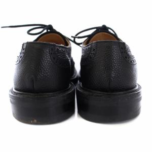 Tricker's TOMORROWLAND 別注 ビジネスシューズ ウイングチップ スエード レザー 7.5 ブラック