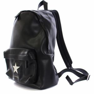GIVENCHY スターデザイン カーフレザー バックパック リュック デイパック ブラック