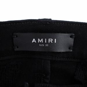 AMIRI MXN13-DST デニムパンツ USED加工 M ブラック