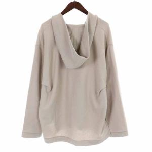 UNITED ARROWS メキシカンパーカ ジャケット プルオーバー リネン混 ワイドシルエット 長袖 M ベージュ 1112-199-2281