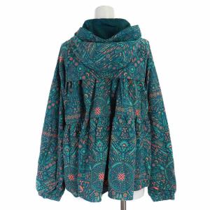 adidas ルーズフィット ウーブンジャケット W RESPORT WOVEN JCKET ジャケット パーカー ジップアップ 総柄 M