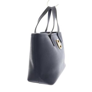 MICHAEL Michael Kors ハンドバッグ トートバッグ ミニ ロゴ レザー 紺 ネイビー 35F3GTVT5T GY09