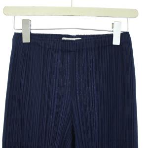 PLEATS PLEASE ISSEY MIYAKE イッセイミヤケ プリーツパンツ 1 ネイビー