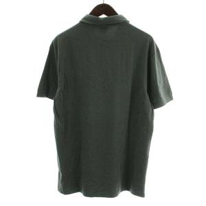 ARMANI COLLEZIONI ポロシャツ 半袖 コットン 3XL 緑 グリーン
