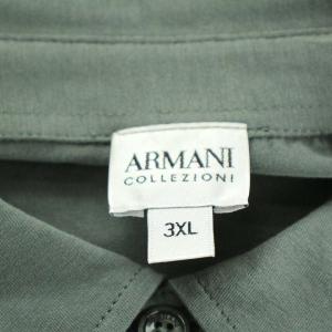 ARMANI COLLEZIONI ポロシャツ 半袖 コットン 3XL 緑 グリーン