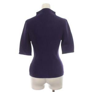 PLEATS PLEASE ISSEY MIYAKE イッセイミヤケ プリーツカットソー ハイネック 3 パープル