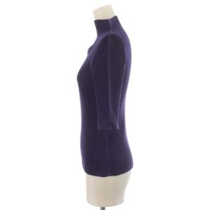 PLEATS PLEASE ISSEY MIYAKE イッセイミヤケ プリーツカットソー ハイネック 3 パープル