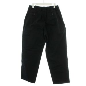 Yohji Yamamoto チノパン チノパンツ コットン ジッパーフライ 4 L 紺 ネイビー