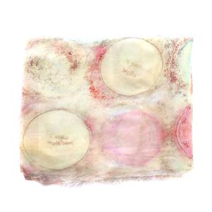 Faliero Sarti ストール マフラー 大判 水玉 ドット 総柄 プリント 絹 シルク マルチカラー