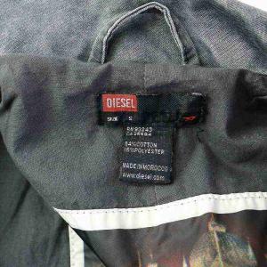DIESEL テーラードジャケット シングル 3B S グレー
