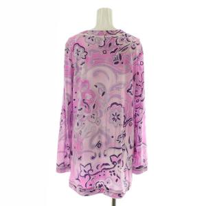 LEONARD FASHION カットソー 総柄 ピンク