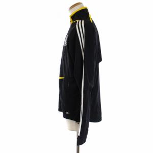 adidas ジャージ セットアップ 上下 CAMPIONS LEAGUE トラックジャケット ジップアップ パンツ ロゴ L 黒 ブラック