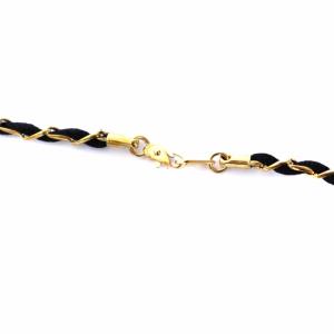 CHANEL ヴィンテージ NO.5 香水 ミニボトル パフューム フレグランス ネックレス ゴールド ブラック