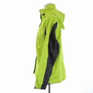 HELLY HANSEN レインウェア セットアップ 上下 マウンテンパーカー ジャケット ジップアップ パンツ ナイロン M 黄緑 グレー HOW10003