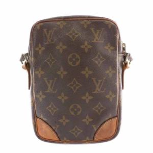 LOUIS VUITTON モノグラム ダヌーブ ショルダーバッグ ポシェット ブラウン M45266