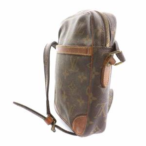 LOUIS VUITTON モノグラム ダヌーブ ショルダーバッグ ポシェット ブラウン M45266