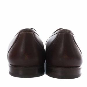 Salvatore Ferragamo STUDIO ローファー レザー ローヒール ガンチーニ 10.5 28.5cm 茶 ブラウン