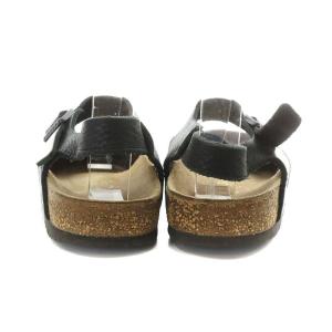 BIRKENSTOCK メッシーナ MESSINA サンダル ストラップ レザー 25.0cm 黒 ブラック