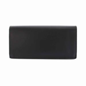 Paul Stuart 長財布 二つ折り パケ柄切り替え レザー ブラック 黒