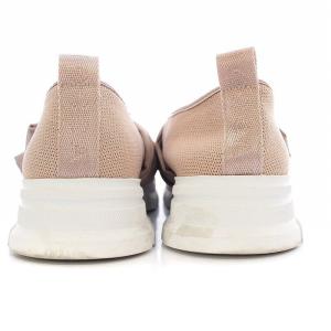 TOCCA 21AW KNIT BIJOUX SNEAKERS スニーカー シューズ メッシュ リボンモチーフ 38 25cm ピンク