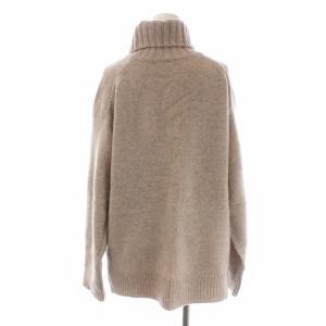 BEAUTY&YOUTH UNITED ARROWS ウールカシミヤルーズタートルネックニット セーター プルオーバー 長袖 F ピンクベージュ 16131053157 OF