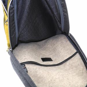 Orobianco リュックサック バックパック ナイロン カーキ グレー 黄色 イエロー