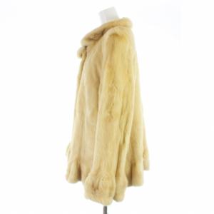 SAGA MINK ERIFORT ROYAL ミンクファーコート F ベージュ