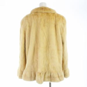 SAGA MINK ERIFORT ROYAL ミンクファーコート F ベージュ