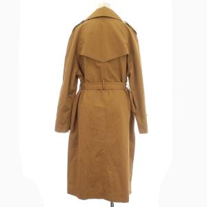 DIESEL トレンチコート ダブル スナップボタン 茶 ブラウン