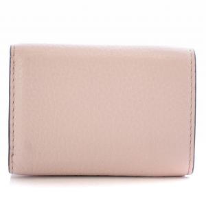 MICHAEL KORS 三つ折り財布 ミニウォレット 小銭入れ ロゴ レザー ピンク