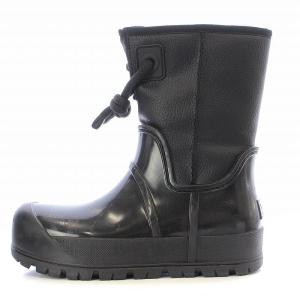 UGG australia Raincloud Lace レインクラウドレース ショートブーツ レザー US8 25cm 黒 ブラック 1132030