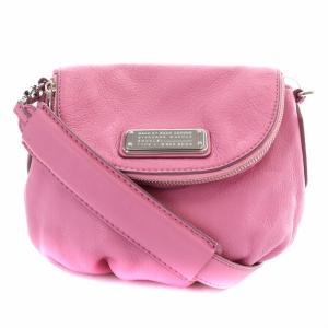 ミニナターシャ ショルダーバッグ レザー ピンク