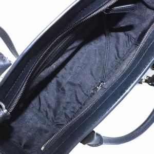 MICHAEL KORS セルマ サッチェル ショルダーバッグ ハンドバッグ 2WAY レザー バイカラー 白 ホワイト 黒 ブラック AI-1302