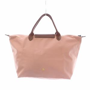 Longchamp ル プリアージュ DEPOSE トートバッグ ショルダーバッグ ナイロン ピンク 茶色 ブラウン OF