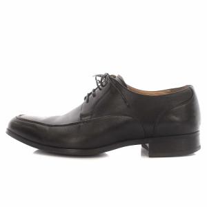 dunhill ビジネスシューズ レースアップ レザー Uチップ IT41 26cm 黒 ブラック