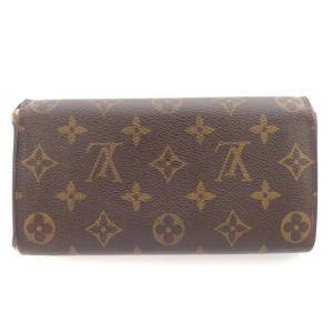 LOUIS VUITTON ポルトフォイユ サラ モノグラム 長財布 PVCレザー M61734 ウォレット サイフ 茶 ブラウン