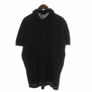 DSQUARED2 20SS ポロシャツ 半袖 XXL 黒 ブラック S79GL0001 S22743